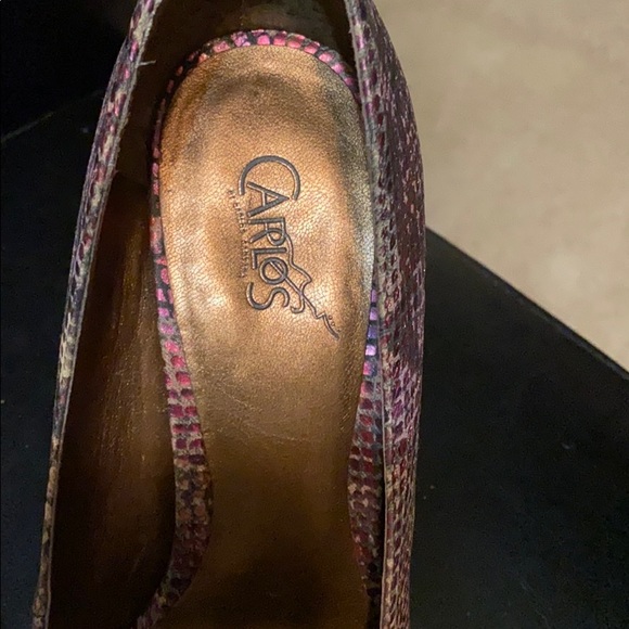 Carlos Santana Privilege Gold Multi Heels - Picture 2 of 5